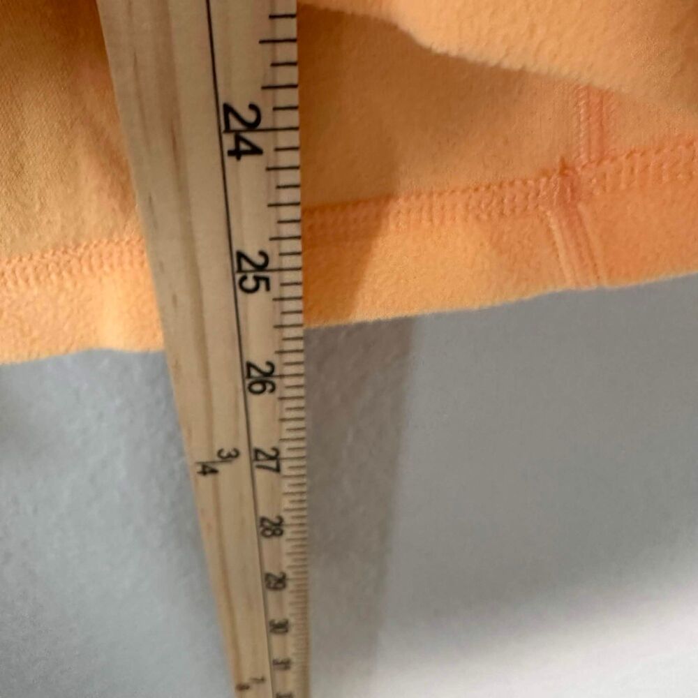 L.L. Bean Fleece Pullover Jacket Women's XL Butter Yellow Quarter Zip Gorpcore - Picture 7 of 7